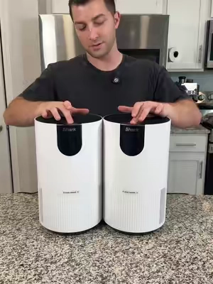 This never happens #sharkcleansense #airpurifier #sharkairpurifier 
