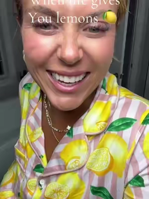 @Just Being Jordann #pajama set #ComfyPJSet #LemonPJSet #CutePajamas #ViralPajamasSet