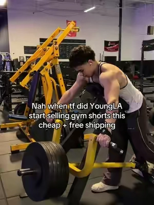 Finally some shorts in stock #youngla #shorts #yla #gym 