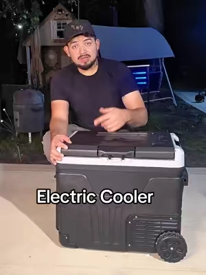 Kismile Large Size 12V Portable Refrigerator Beverage Cooler - 42/53/68QT Dual-Voltage 12V/24V DC, 2 Power Supplies, Switchable Dual Mode, Intuitive Display, -4°F to 68°F Freezer, Adjustable Wheels Handle for Car Camping, 4°F-68°F Set Temp #portablerefridgerator #electriccooler #kismile @Kismile  #TikTokshopbacktoschool 