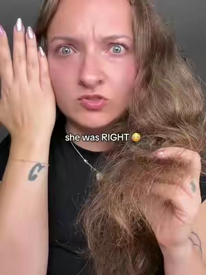 the hype is actually real 😮‍💨 #frizzyhair #curlyhair #wavyhair #curls #hairtok 