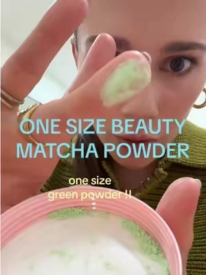 new 💚🍵setting powder COLORS 👏 @ONE SIZE BEAUTY #onesizebeauty #onesizesettingpowder #settingpowder  #colorcorrectingmakeup 