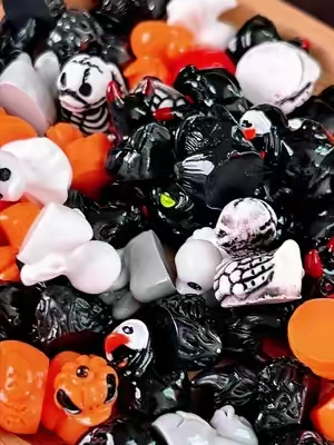 Spooky Resin Miniature duckies #ducks #ducksoftiktok 