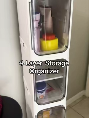 Such an easy way to keep all my bathroom essentials organized without everything sitting out everywhere. BathroomOrganization #BathroomStorage #HomeOrganization #StorageFinds#storageorganizer 