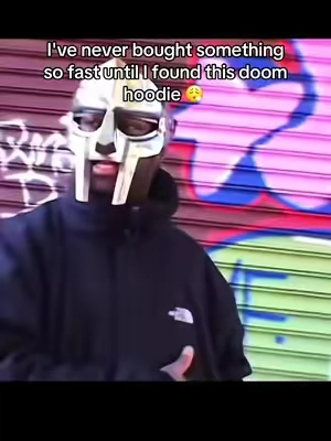 MF Doom Washed Hoodie |  #mfdoom #drdoom #hoodie #viral #fyp
