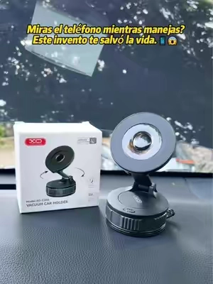 Soporte magnético para teléfono actualizado, versión sin batería con rotación de 360°, ajustable y plegable, sin ruido, compatible con iPhone y Android, ideal para grabaciones en POV. 🧲📱🔄 #carmount #phonemount #phoneholderstand #caraccessories #carphoneholder