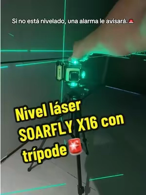 Imprescindible para cualquier hogar 🏠 ✔ Cobertura completa 4×360° ✔ Sistema autonivelante ✔ Control remoto ✔ Trípode incluido ✔ Máxima precisión ~sy06309 #LaserLevel #SummerWins #weeklydeals #payday #tiktokshopsummersale