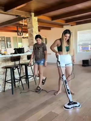 Estra trapero d evapor es una MARAVILLA trapea limpia desinfecta LO AME #ALONDEIX @Shark Home 