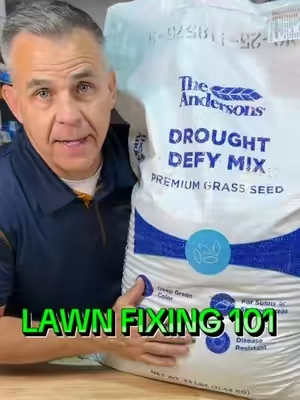 🔥 SELLING FAST! The Andersons Drought Defy Premium Cool-Season Grass Seed Mix. Description *   Fescue, Kentucky Bluegrass and Perennial Rye Blend *   Ideal for transition zones and cool-season turf locations *   Excellent drought and heat tolerance once established *   99.9% weed seed-tree *   For sunny or shaded areas *   Deep green color, improved disease resistance and extreme wear tolerance once established #creatorsearchinsights #summervibes #dealsforyoudays   @Andersons Lawn  #creatorsearchinsights #lawnfixing 