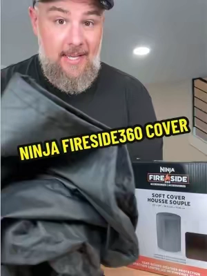 Water resistant, UV resistant, and designed to stay snug when the wind picks up. #NinjaFireside360 #OutdoorFirePit #FirePitCover #OutdoorLiving #TikTokShopCreatorPicks 