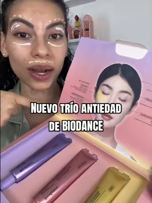 Este trío de Biodance te ayudará a tratar todos esos problemas en una sola rutina 💛🩷💜 #biodance #antiaging #darkcircles #arrugas #wrinkles @Biodance Store US 