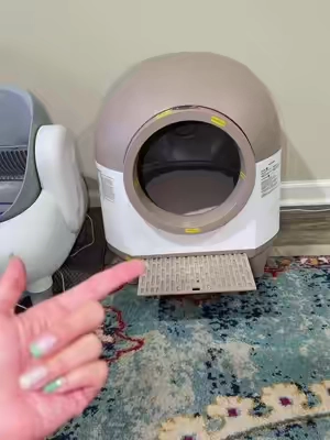 so glad I upgraded! #warcatpro #warcat #automaticlitterbox #litterboxtips 