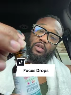 Organic Kids Focus drops.  #resultsmayvary 