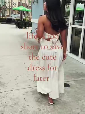 dress up just because 🤍
