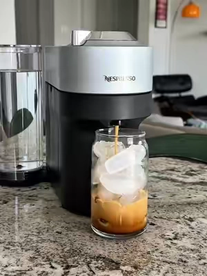 I would RUN this will not last long 😅 #nespresso #nespressovertuopop #nespressomachine #coffeemachine #kitchenfinds 