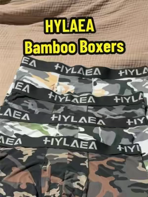 HYLAEA bamboo viscose boxer briefs are seriously some of the most comfortable I’ve worn. Soft, breathable, stretchy, and no annoying ride-up.  #HYLAEA #BambooBoxers #MensEssentials #ComfortFirst #TikTokShop