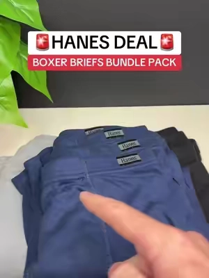Hanes really stepped it up with these 😮‍💨 #boxerbriefs #mensboxerbrief 