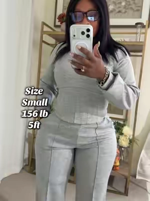 This set is comfy stylish and cute #curveswithcnfidence1 #fashiontiktok #affordablefashion #sohochic #matchingset 