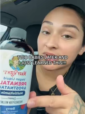Replying to @Amber it’s so crazy on what a small thing can do! #maryruthsorganics #prenatal #pregnancy #pregnant #postpartum 