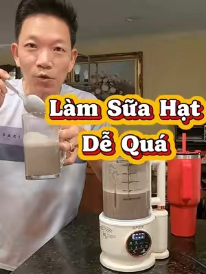 Máy làm sữa hạt quá đã, #maylamsuahat#lamsuahat#cachlamsuahat#minhnguyen 