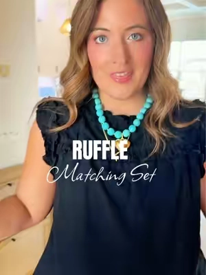 The cutest matching set to throw on and go and look so put together too! @TanmingFashion #TikTokshopbacktoschool #falloutfitinspo #teacherootd #teacheroutfit #matchingset 