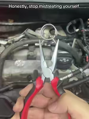 Save your hands—he really didn't have to work that hard.#mechanic #garage #tools #carrepair #tooltok 