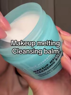 @e.l.f. Cosmetics holy hydration makeup melting cleansing balm #elfyeah #cleansingbalm #makeupremover #elfcosmetics #eyeslipsface 