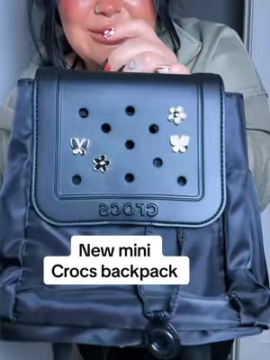 🖤🖤 #crocs #crocsnewarrivals #TikTokshopbacktoschool #crocsnewarrivals #backpack 