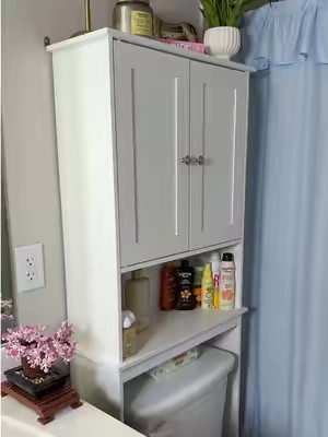 #bathroomorganization #bathroomcabinet #bathroomstorage #storagesolutions #spacesavingfurniture 