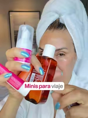Mis “minis” para viaje 🧳 ✈️ #travelsize #traveltips #minis #summervibe #TikTokShopCreatorPicks  