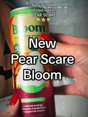Low Stock Alert. If you like pear, RUN. This is delicious 🤤  #bloom #bloomenergy #pearscare #energydrinks 