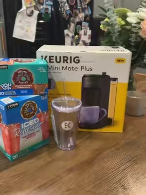 My latest obsession #qvc #keurig #coffeelovers #coffeemaker #giftideasforhim 