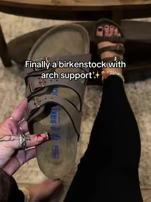 Birkenstock three strap sandal with a comfortable sole! @QVC, Inc 