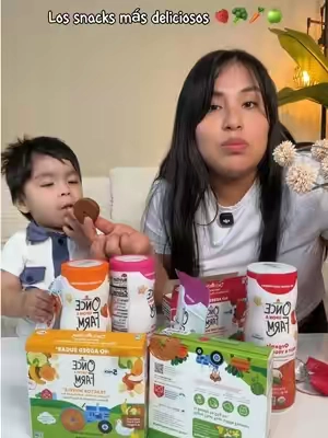 Los snacks favoritos de mi bebé ahora están en tiktok y con un super precio por lanzamiento, APROVECHALO #babysnacks #organicsnacks #organicmom #babyledweaning #toddlersnacks 