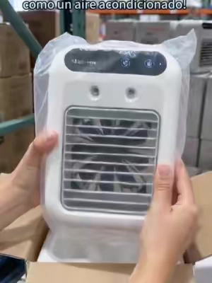 Con este mini aire acondicionado, disfruta de un verano fresco#miniaircooler#portableairconditioner#summeressentials#SummerWins #DealsforYouDays 