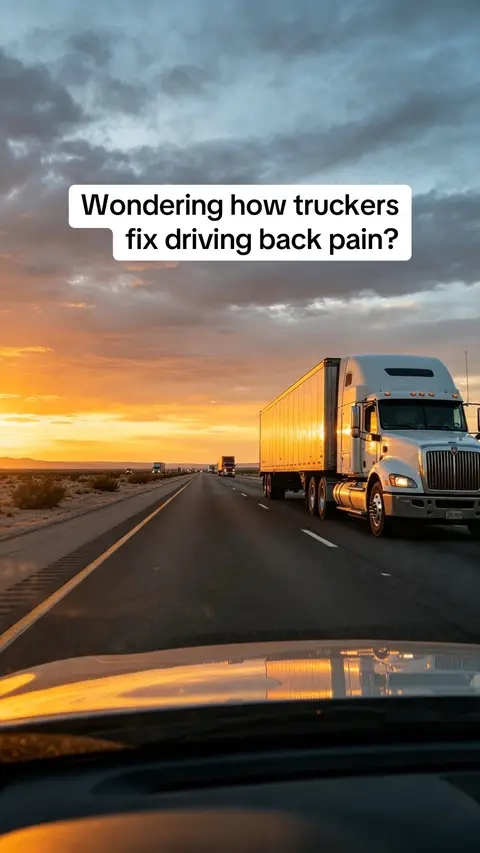 I sit quietly on this cushion and enhance comfort while staying focuused. #seatcushion #carseatcushion #lowbackpainrelief #truckdriver 