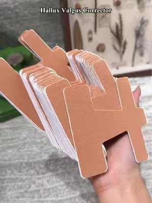 60 pre-cut strips ready for your daily routine 👣✨ #BunionTape #FootSupport #TikTokshopbacktoschool #dealsforyoudays #TikTokShopDealsforYouDays 