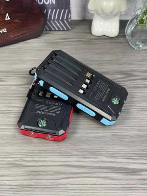 Power bank solar de autocarga #SolarPowerBank #CargadorPortatil #ArticulosdeEmergencia #EquipoParaExteriores #FathersDay