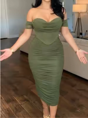 This dress is such an amazing find🥝.#weddingguestdress #elegantdress #partydress #dresses #mididress 