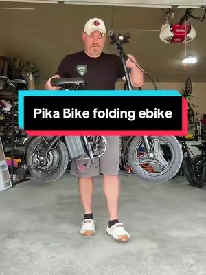 @PikaBike LLC folding ebike #ebike #bike #foldingbike #tiktokshopcreatorpicks #bikelife 