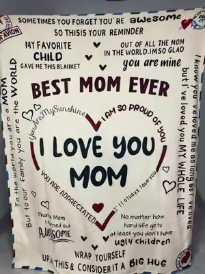 Not just a blanket — a thank you, a hug, a memory.  #tiktokshopmothersday #throwblanket #grandmom #grandparentsday #giftidea