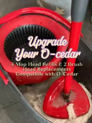 O-cedar mop owners, I wish I had known this earlier!😭🧼
#ocedar #mophead #mopping #CleanTok #dealsforyoudays