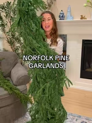 This is your sign to grab your Christmas garlands for THAT price rn 😍 #christmasgarland #garland #christmasdecor #holidaydecor #christmas 