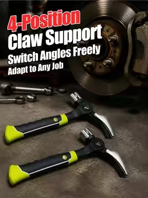 This is NOT your average claw hammer! 🔨🤯 Stop struggling with CV axles! Use this hack! 🚗💥 The ultimate toolbox upgrade you didn't know you needed! 🔥🔧 4 adjustment points? This tool is a literal cheat code! 🛠️⚡ Work smarter, not harder, on your next DIY project! 🧠🧰 A regular hammer could never do this on a car! ❌🔨The ultimate cheat code for suspension and engine work! 🔥 【DealsForYouDays】SEESE 16oz Claw Hammer with Magnetic Nail Starter,Indexing Rip Claw,Forged Steel Head,Shock-Absorbing TPR Grip,Heavy Duty Framing & DIY Tool #mechanicsoftiktok #tooltok #diymechanic #CarRepair #handymathacks