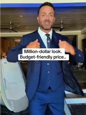 The YND 3-piece men’s suit includes the blazer, vest, and matching pants for a clean, polished look that works for weddings, business events, date nights, prom, or any formal occasion. Modern fit, versatile style, and an easy way to upgrade your wardrobe without overspending. #menssuit #3piecesuit #formalwear #mensstyle #mensfashion