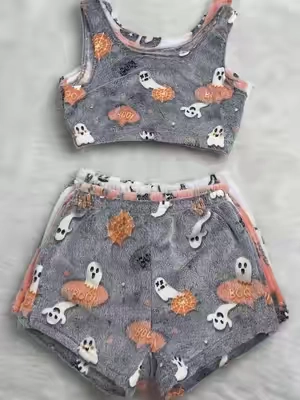 You found the cutest Halloween pajamas ever🎃👻✨ #halloween #pajamaset #halloweenpajamas #comfortable #spotlightfinds #tiktokshopsummersale #growtogether