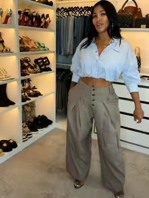 Replying to @jerllovesfashion+Mo  here you go .. you won’t be disappointed @AELFRIC EDEN #unisexfashion #slacks #casualoutfit 