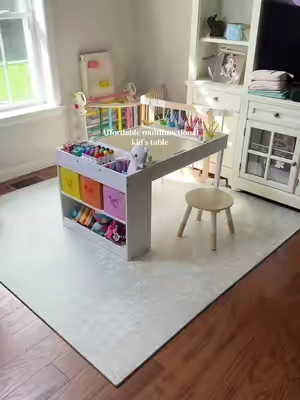 Who doesn’t love an affordable 2-in-1 kid’s table?! #kidstable #toddlerfinds #artsandcrafts #toddleractivities #artsandcraftsforkids 