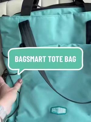 These tote bags are perfect for teachers or students 🙌 @BAGSMART Travel #totebag #bag #TikTokshopbacktoschool 
