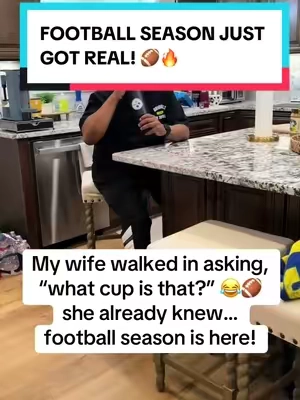 The cup said everything I needed to say. It’s football time! 🏈 #NFL #FootballSeason #NFLFan #FootballTok #TikTokShop 